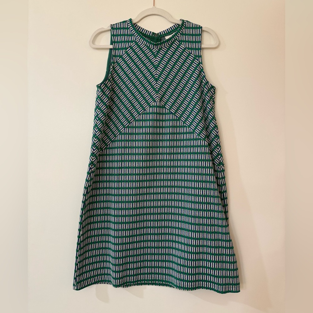 Maeve by Anthropologie green mod tank dress